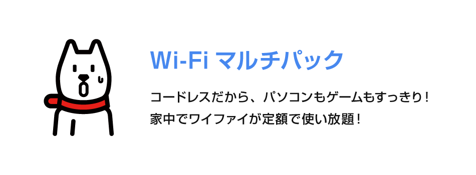 Wi-Fiマルチパック